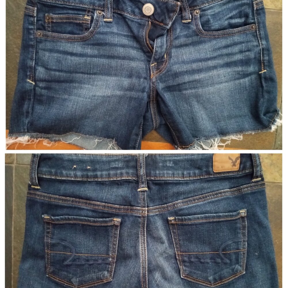 American eagle denim shorts